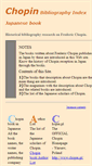 Mobile Screenshot of chopin-book.com